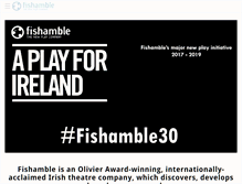 Tablet Screenshot of fishamble.com